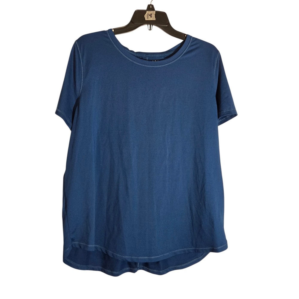 DSG Women Blue Short Sleeve Athletic T Shirt Size 2XL Made in El Salvador